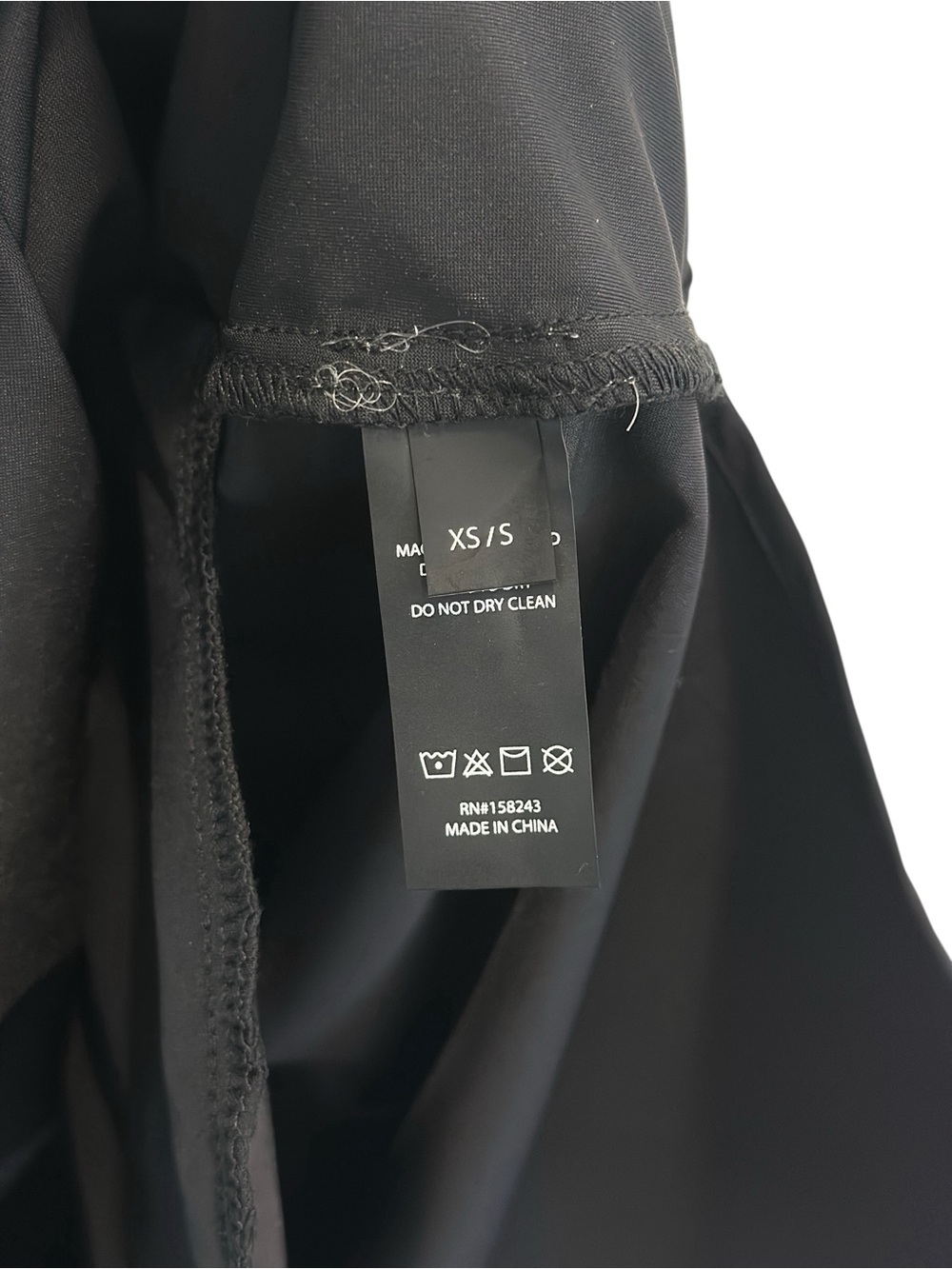 ONA by Yoon Chung Oversized Sag Harbour Shirt Dress Black XS/S X-Small/Small - Picture 8 of 8